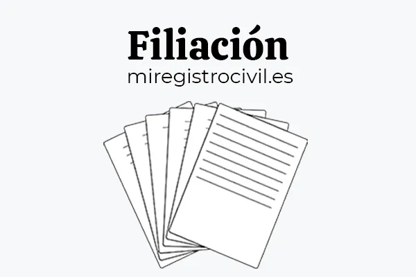 Realizar la filiación en el registro civil de España