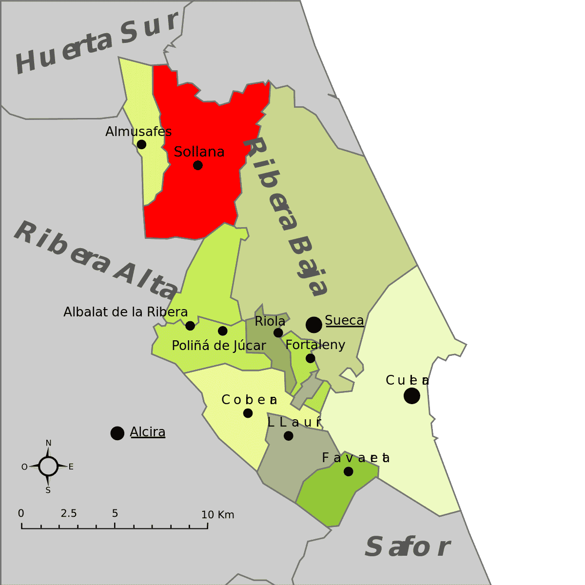 Foto del Registro Civil de Sollana